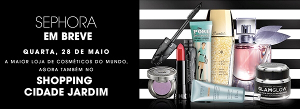 Loja conceito da Sephora no Cidade Jardim