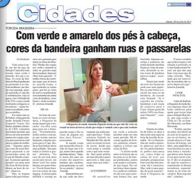 Entrevista JI: A moda verde e amarela !