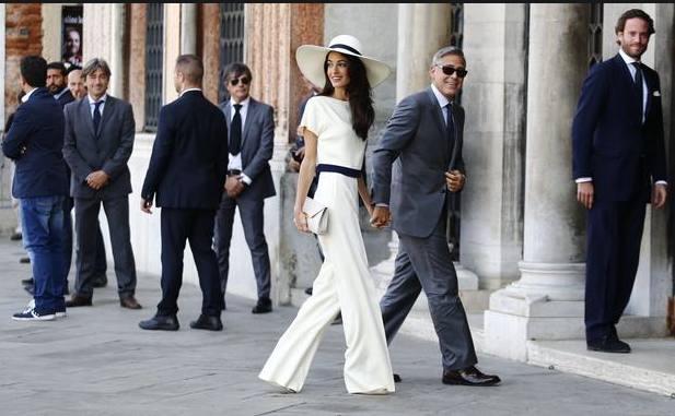 Momento papparazzi: O casório do ator George Clooney