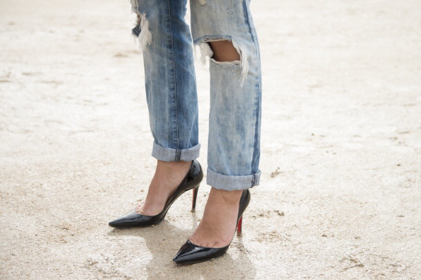 Street Style - Day 4 : Paris Fashion Week - Womenswear Fall/Winter 2014-2015