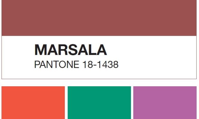 Pantone 2015: Marsala !