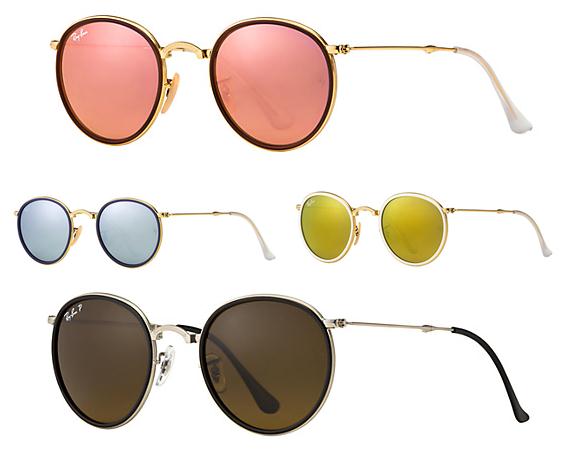 Ray-Ban-Round-Metal-Folding-Flash
