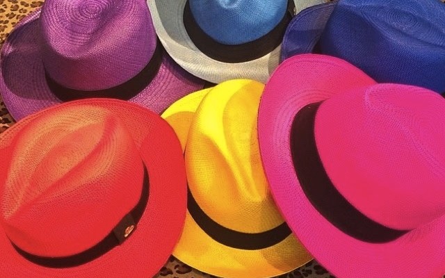 Trendy: Chapeu panamá colorido