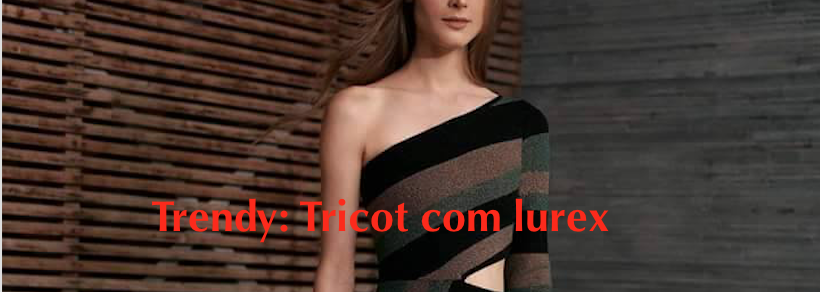 Trendy: Tricot com lurex