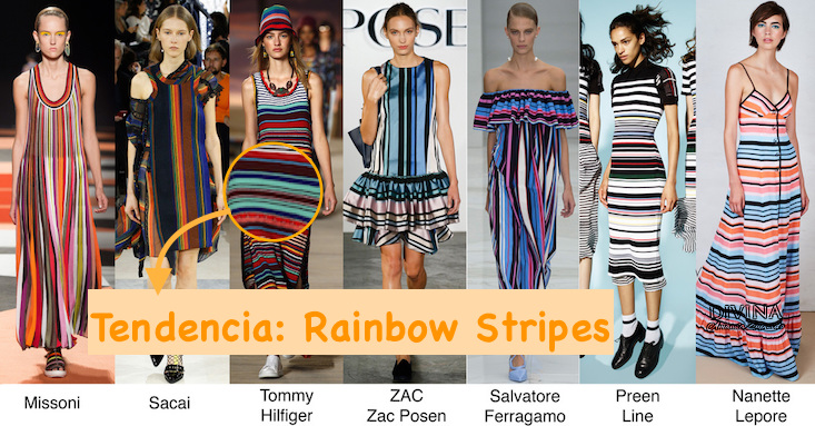 Trendy: Rainbow Stripes !