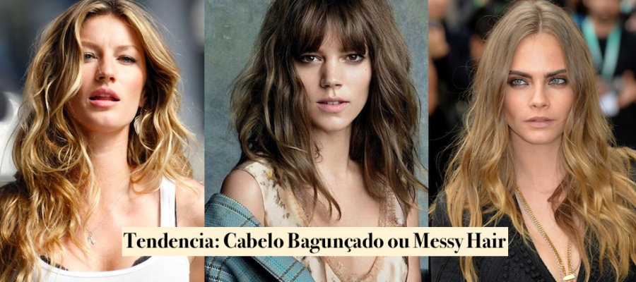 Tendencia: Cabelo Bagunçado ou Messy Hair !