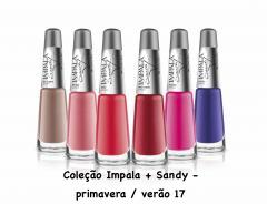 Nova coleção de esmaltes Impala em parceria com a Sandy