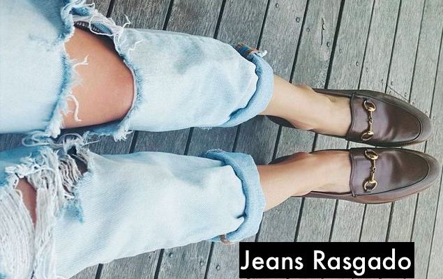 Tendencia: Jeans rasgado!