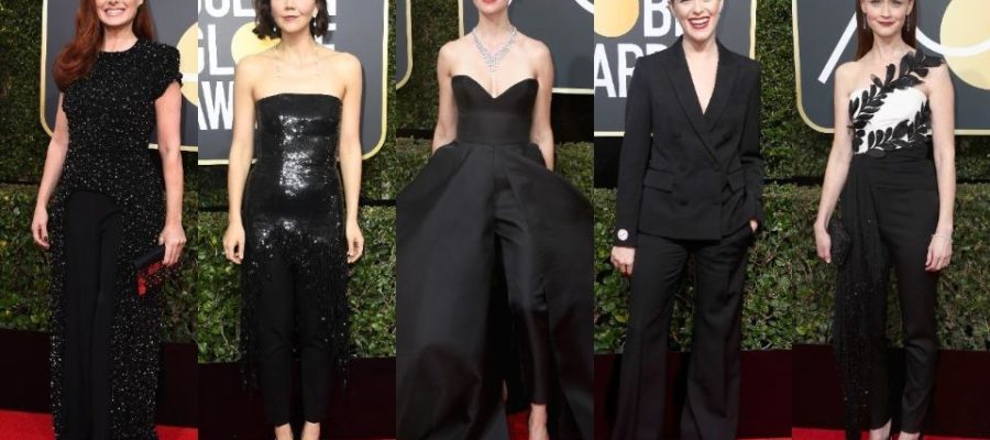 Os looks (todos pretos) do Golden Globe 2018 !