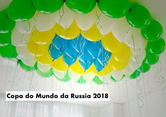 Decor e comidinhas para a Copa do Mundo 2018