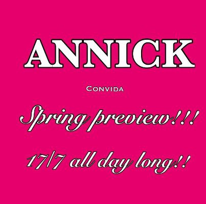 Annick Spring Preview