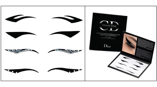Maquiagem adesiva Dior